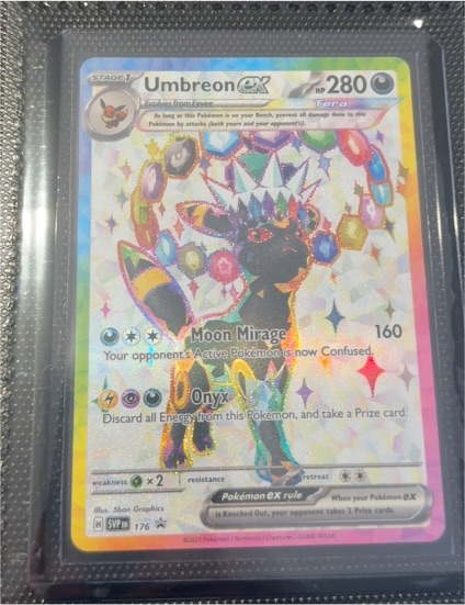 2023 Pokémon SV Premium Figure Collection #176 Umbreon ex — front