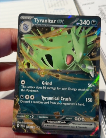 Tyranitar ex 064/131 SV: Prismatic Evolutions — front