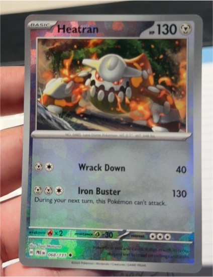 2021 Pokémon SV: Prismatic Evolutions #068 Heatran — front
