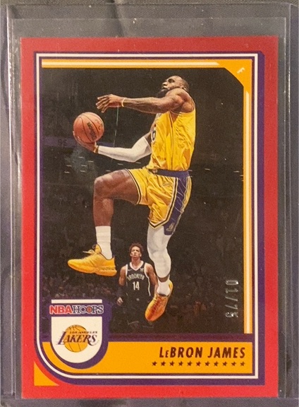 2022-23 Panini NBA Hoops #170 LeBron James — front