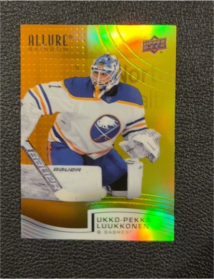 2021-22 Upper Deck Allure #R-24 Ukko-Pekka Luukkonen — front