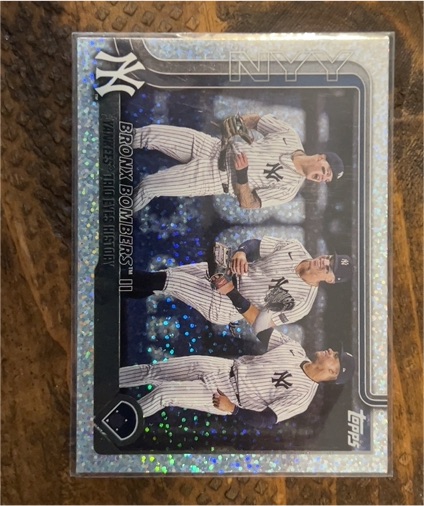 2025 Topps Series 1 #184 Bronx Bombers II Aaron Judge — front
