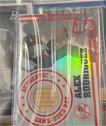 2005 Topps Pack Wars Relics #PWAR-AR Alex Rodriguez — front
