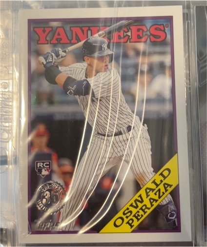 2023 Topps 1988 Topps Baseball 35th Anniversary #2T88-4 Oswald Peraza — front