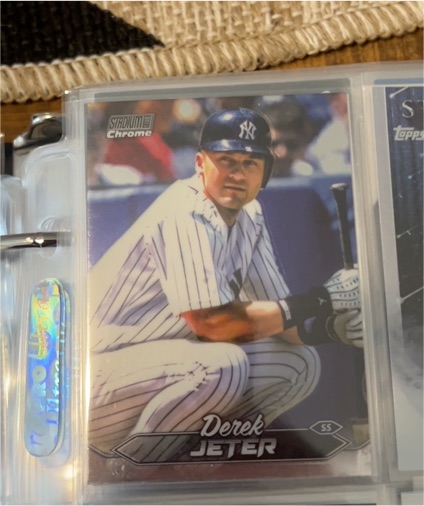 2024 Topps Stadium Club Chrome #187 Derek Jeter — front