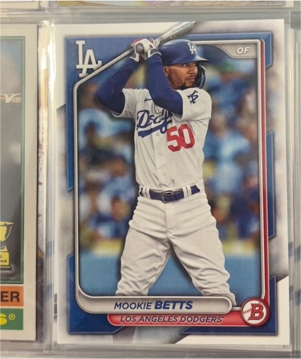 2024 Bowman #40 Mookie Betts — front