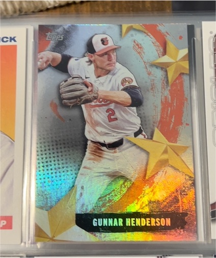 2025 Topps Series 1 Stars of MLB #SMLB-12 Gunnar Henderson — front