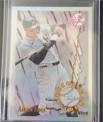 2024 Topps Archives Wrecking Crew #96WC-1 Aaron Judge — front