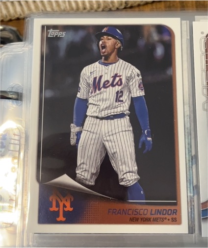 2025 Topps Flagship Collection #63 Francisco Lindor — front