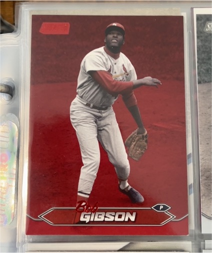 2024 Topps Stadium Club #202 Bob Gibson — front