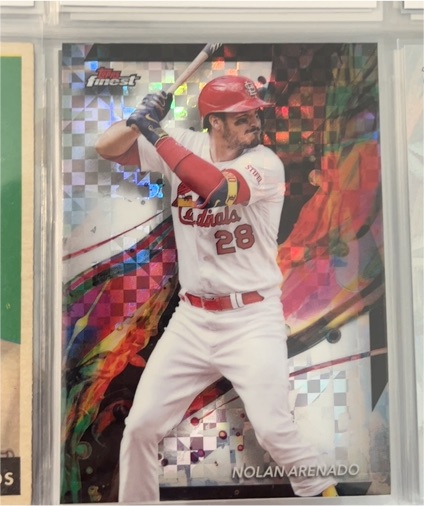 2024 Topps Finest #72 Nolan Arenado — front