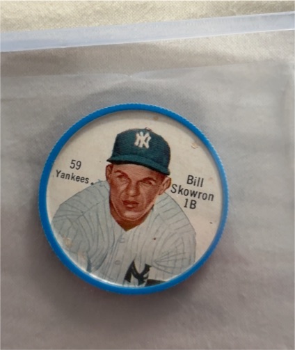 1962 Salada Coins #59 Bill Skowron — front