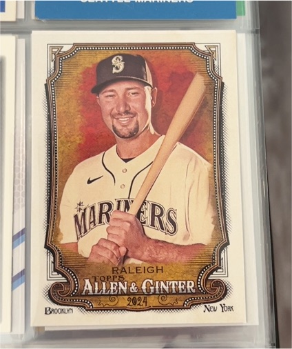 2024 Topps Allen & Ginter #107 Cal Raleigh — front