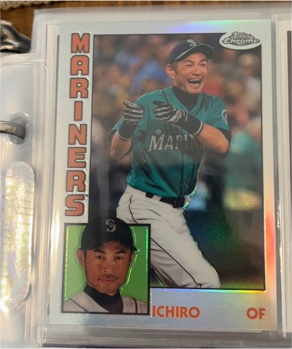 2019 Topps Chrome #84TC-14 Ichiro Suzuki — front
