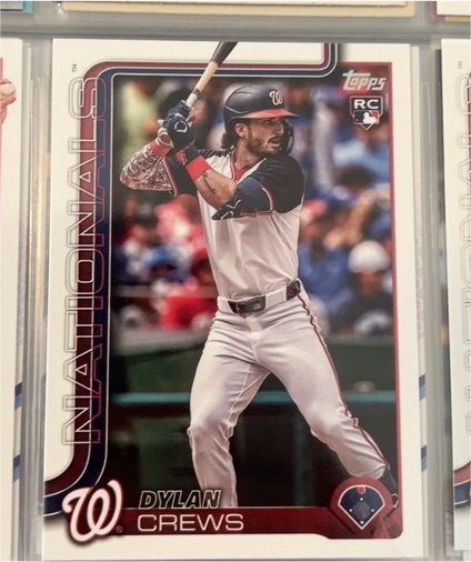 2025 Topps Series 1 Companion Card #CTC-9 Dylan Crews — front
