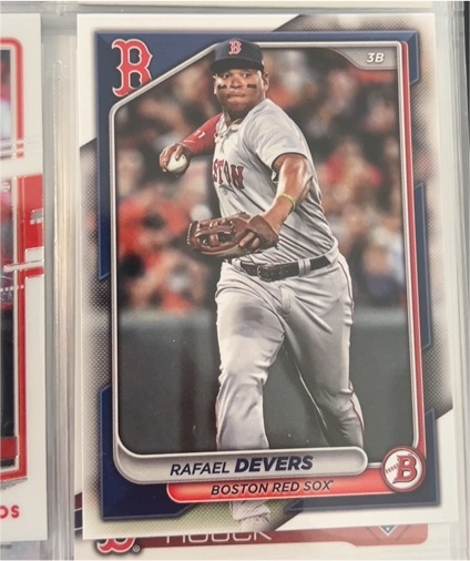 2024 Bowman #10 Rafael Devers — front