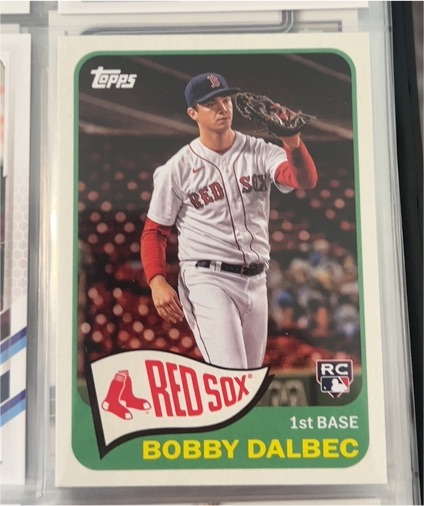 2021 Topps 1965 Topps Redux #T65-9 Bobby Dalbec — front