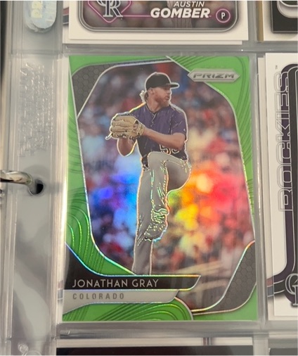 2020 Panini Prizm #48 Jonathan Gray — front