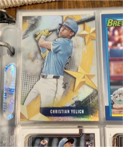 2025 Topps Series 1 Stars of MLB #SMLB-24 Christian Yelich — front
