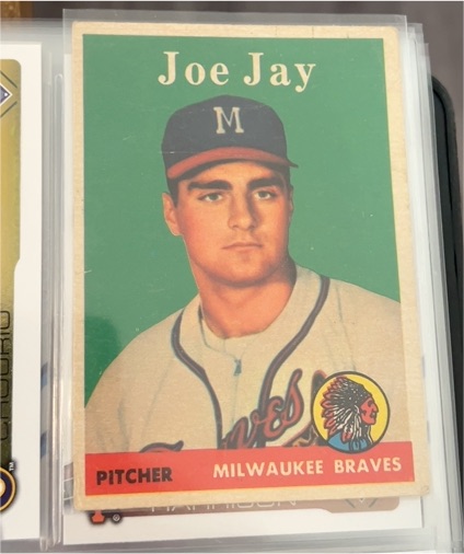1958 Topps #472 Joe Jay — front