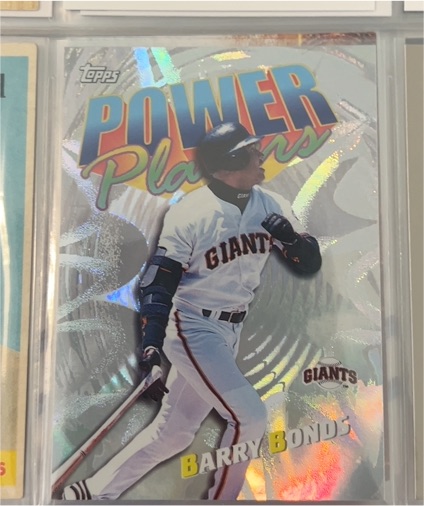 2000 Topps Power Players #P5 Barry Bonds — front