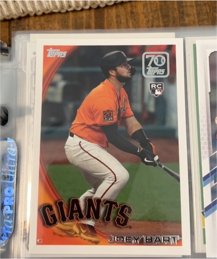2021 Topps 70 Years of Topps #70YT-60 Joey Bart — front