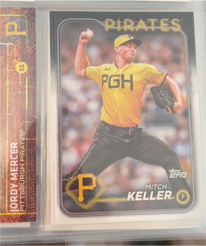 2024 Topps Series 1 #230 Mitch Keller — front