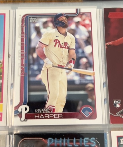 2025 Topps #250 Bryce Harper — front