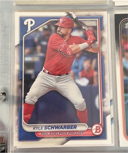 2024 Bowman #89 Kyle Schwarber — front