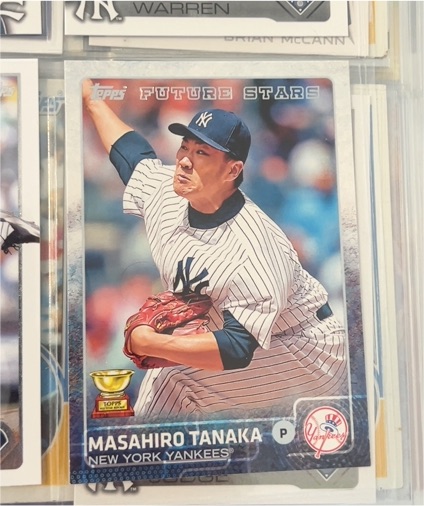 2015 Topps #142 Masahiro Tanaka — front