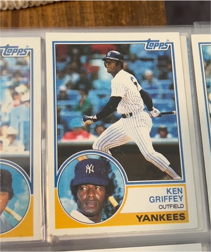 1983 Topps #110 Ken Griffey — front