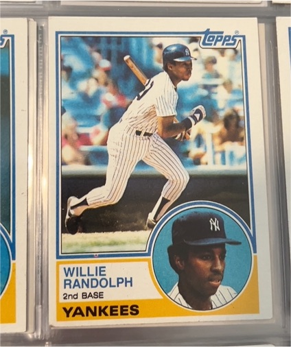 1983 Topps #140 Willie Randolph — front
