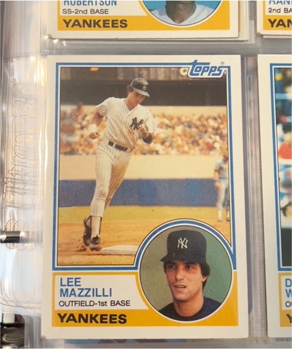 1983 Topps #685 Lee Mazzilli — front