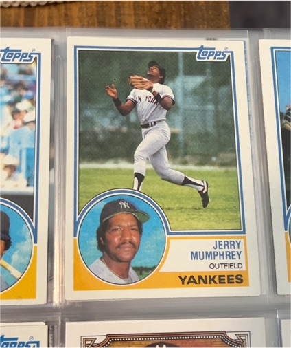 1983 Topps #670 Jerry Mumphrey — front