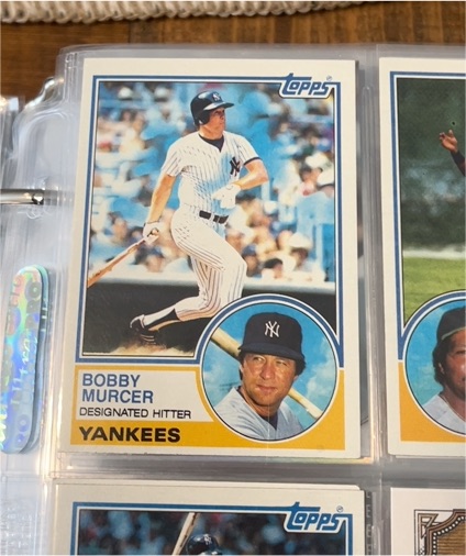 1983 Topps #782 Bobby Murcer — front