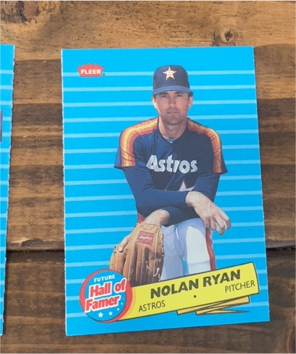 1986 Fleer Future Hall of Famer #5 Nolan Ryan — front