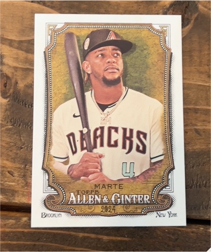2024 Topps Allen & Ginter #74 Ketel Marte — front