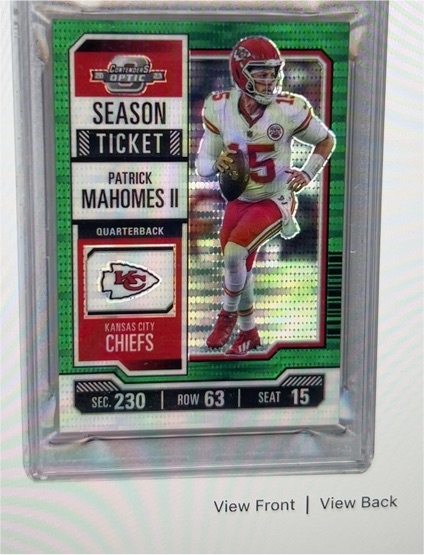 2023 Panini Contenders #51 Patrick Mahomes II — front