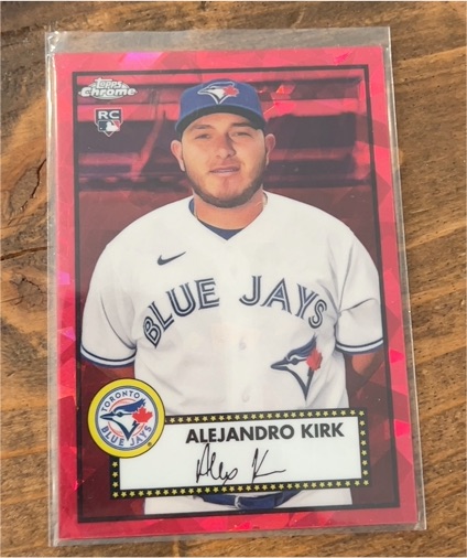 2021 Topps Chrome Platinum Anniversary #47 Alejandro Kirk — front