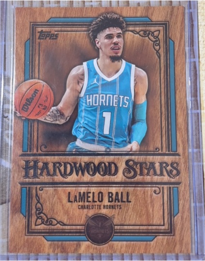 2025-26 Topps Basketball #HS-4 LaMelo Ball Hardwood Stars — front