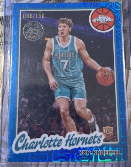2025-26 Topps Chrome #TC-KK Kon Knueppel — front