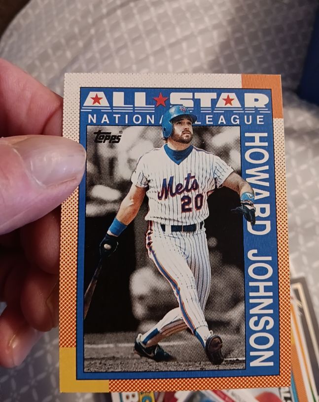 1990 Topps #399 Howard Johnson — front