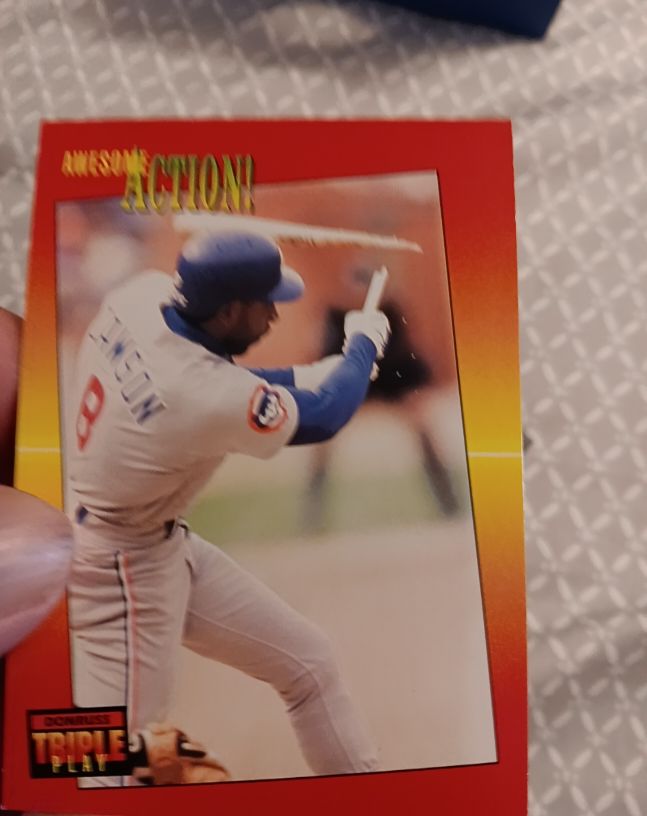 1992 Donruss Triple Play #113 Andre Dawson — front