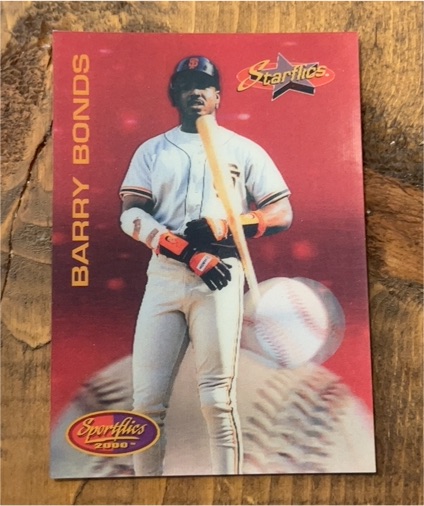 1994 Pinnacle Sportflics 2000 #190 Barry Bonds — front