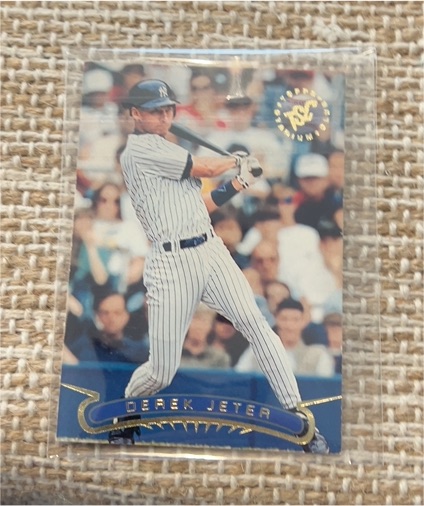 1996 Topps Stadium Club #123 Derek Jeter — front