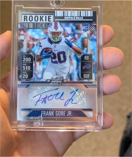 2024 Panini Contenders Optic #154 Frank Gore Jr. — front