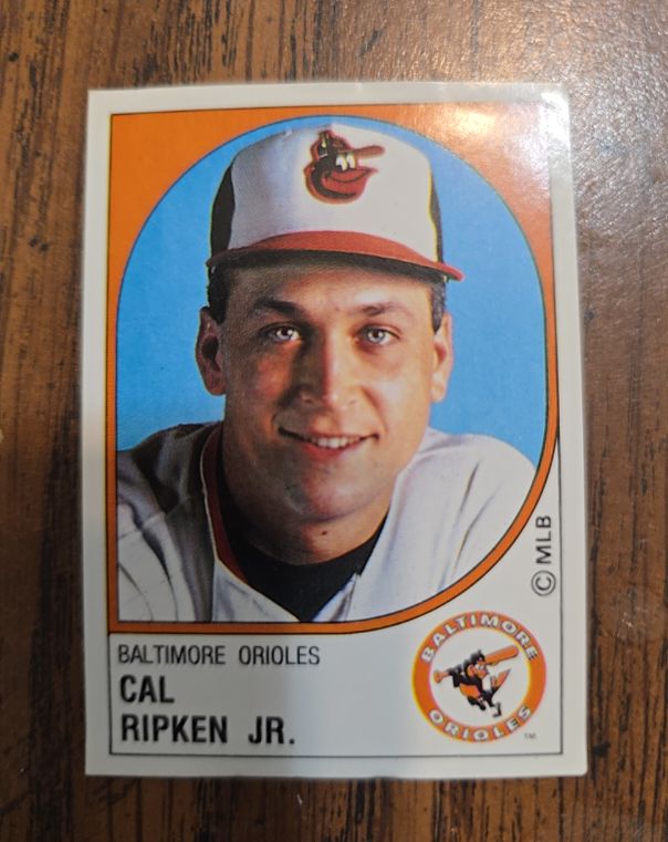 1988 Panini #13 Cal Ripken Jr. — front