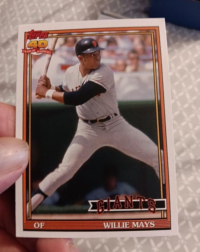 2021 Topps Archives #198 Willie Mays — front