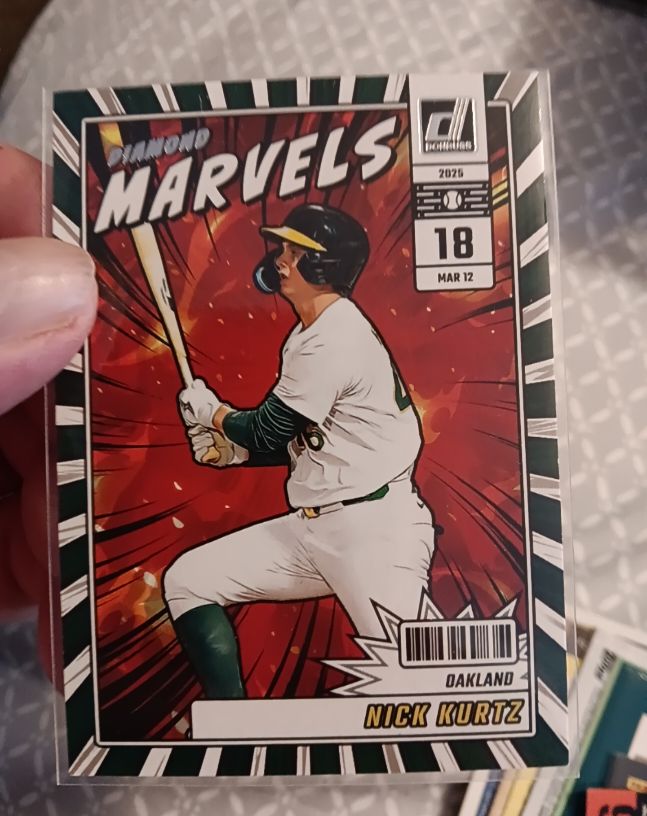 2025 Donruss Diamond Marvels #2 Nick Kurtz — front