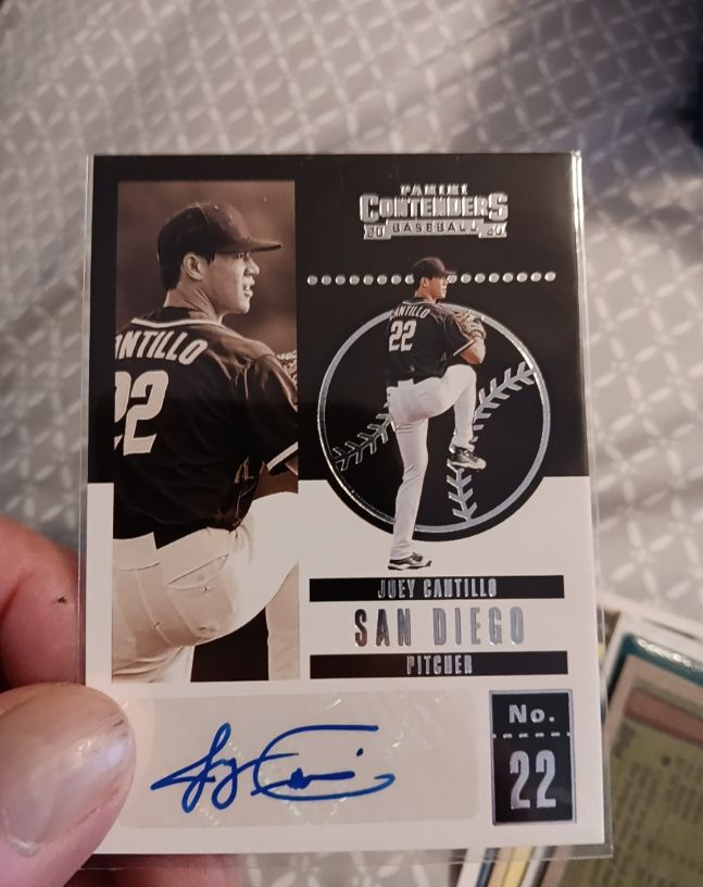 2020 Panini Contenders #CA-JC Joey Cantillo — front